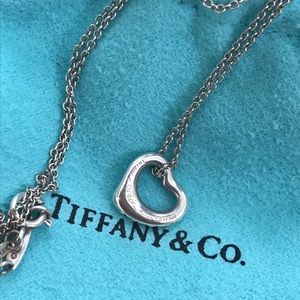 Tiffany and Co Open Heart Necklace